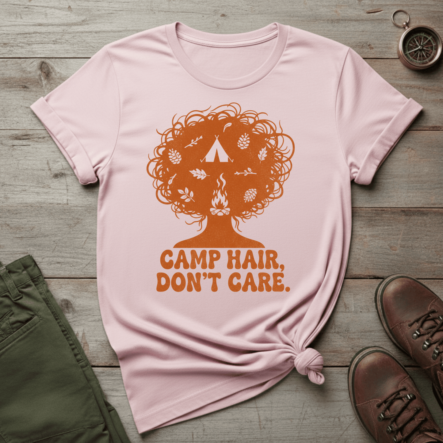Camp Hair Don't Care T-Shirt