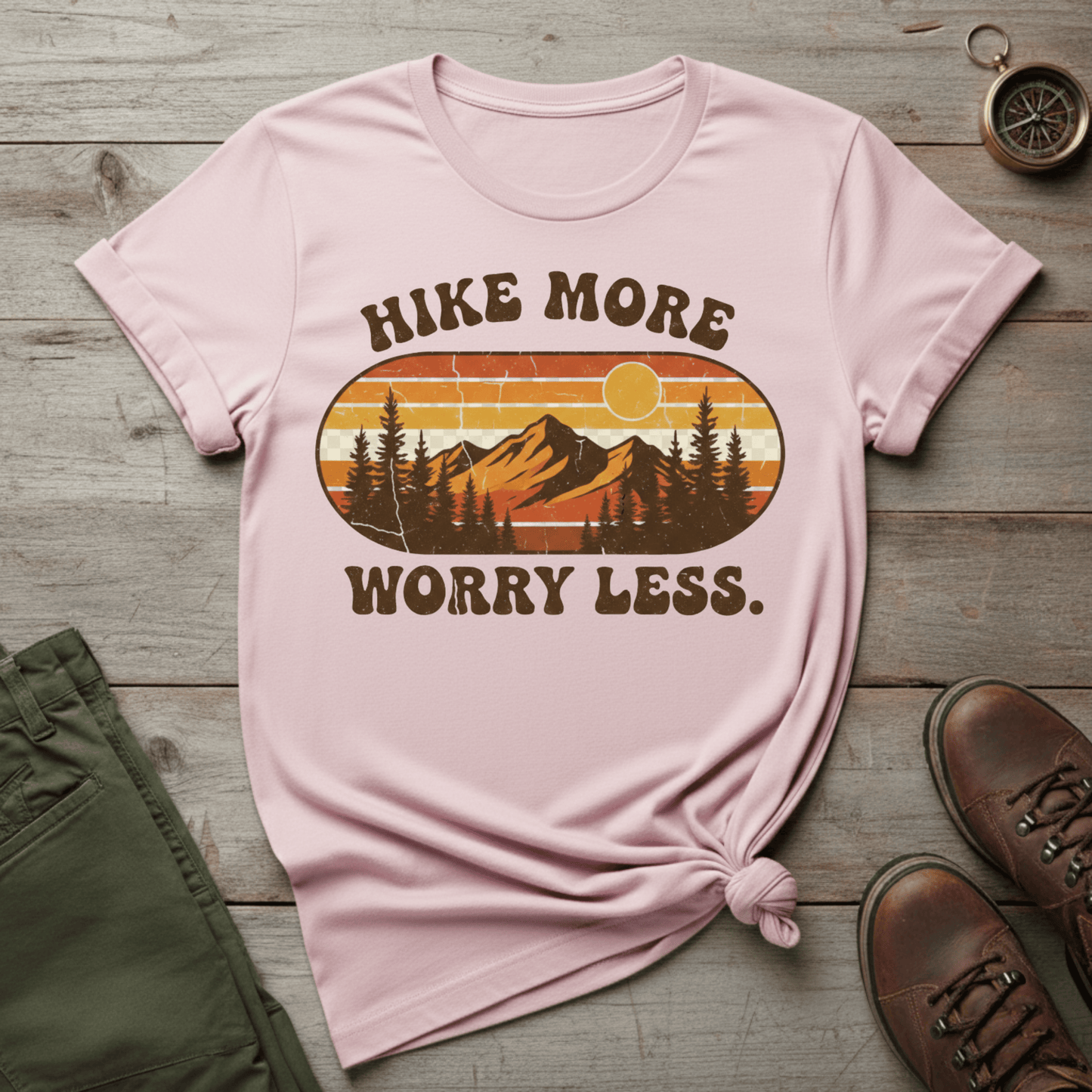 Hike More Worry Less T-Shirt