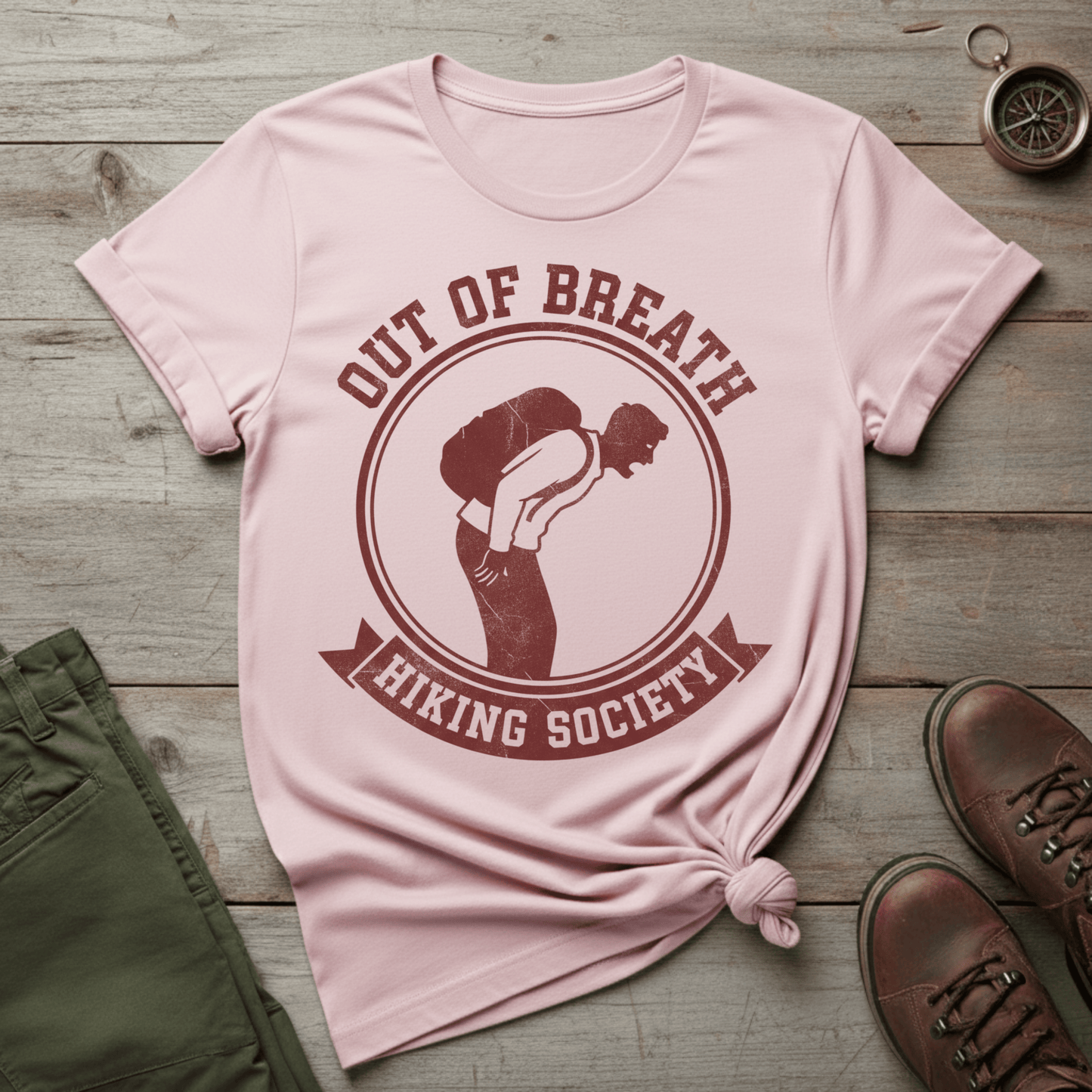 Out of Breath Hiking Society T-Shirt