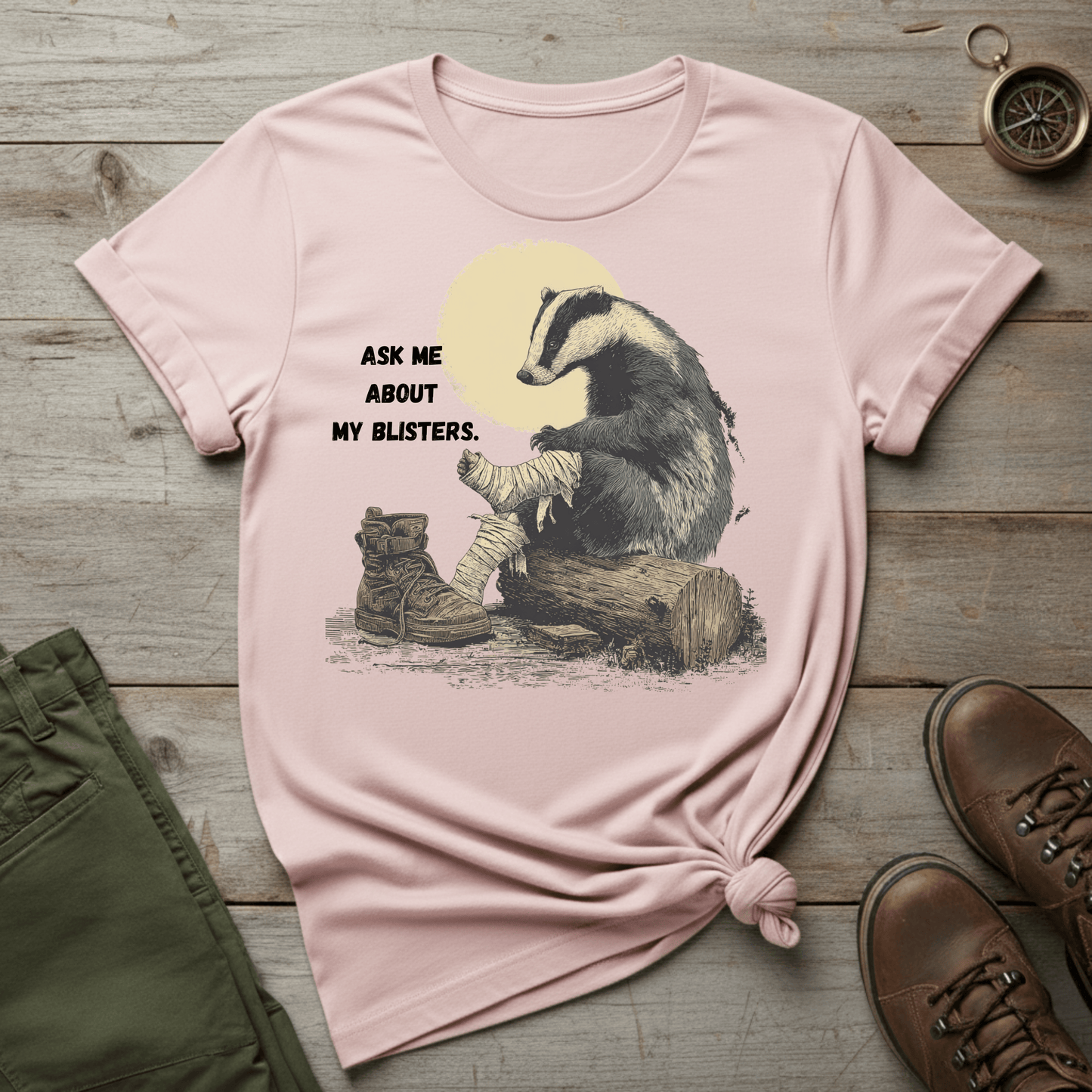 Ask Me About My Blisters T-Shirt