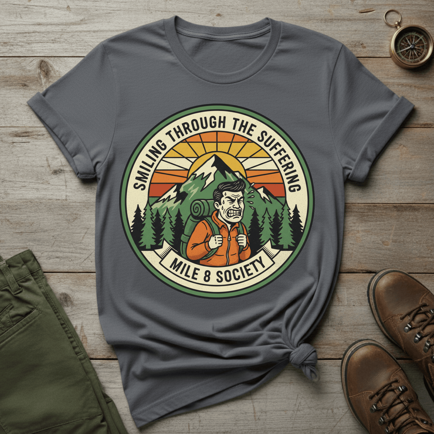 Smiling Through The Suffering T-Shirt