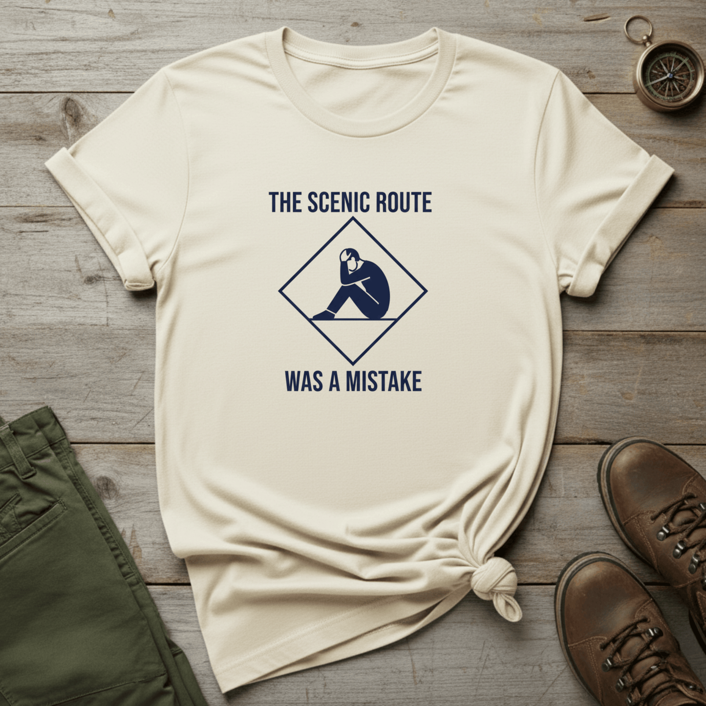 Scenic Route Was a Mistake T-Shirt