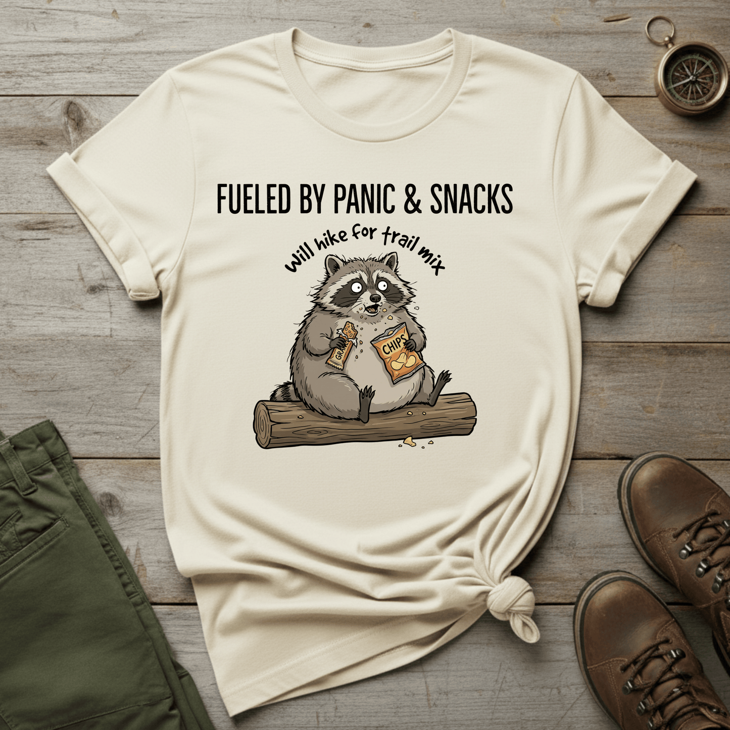 Fueled by Panic & Snacks T-Shirt