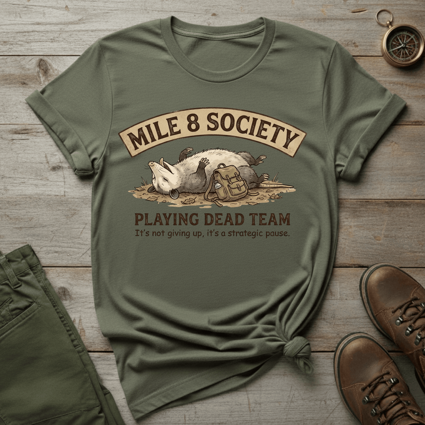 Playing Dead Team T-shirt