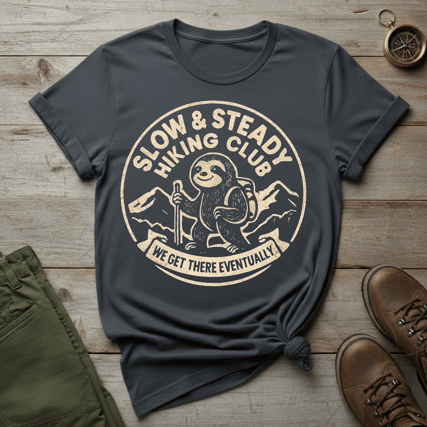 Slow & Steady Hiking Club T-Shirt