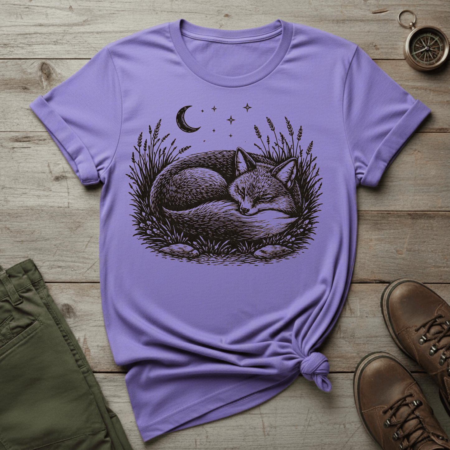 Sleeping Fox T‑Shirt