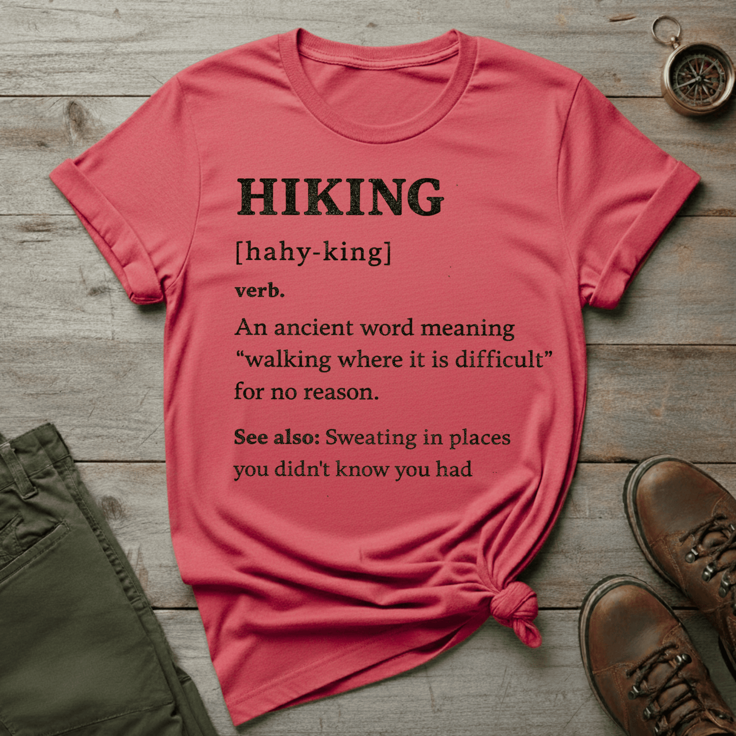 Hiking Definition T‑ Shirt