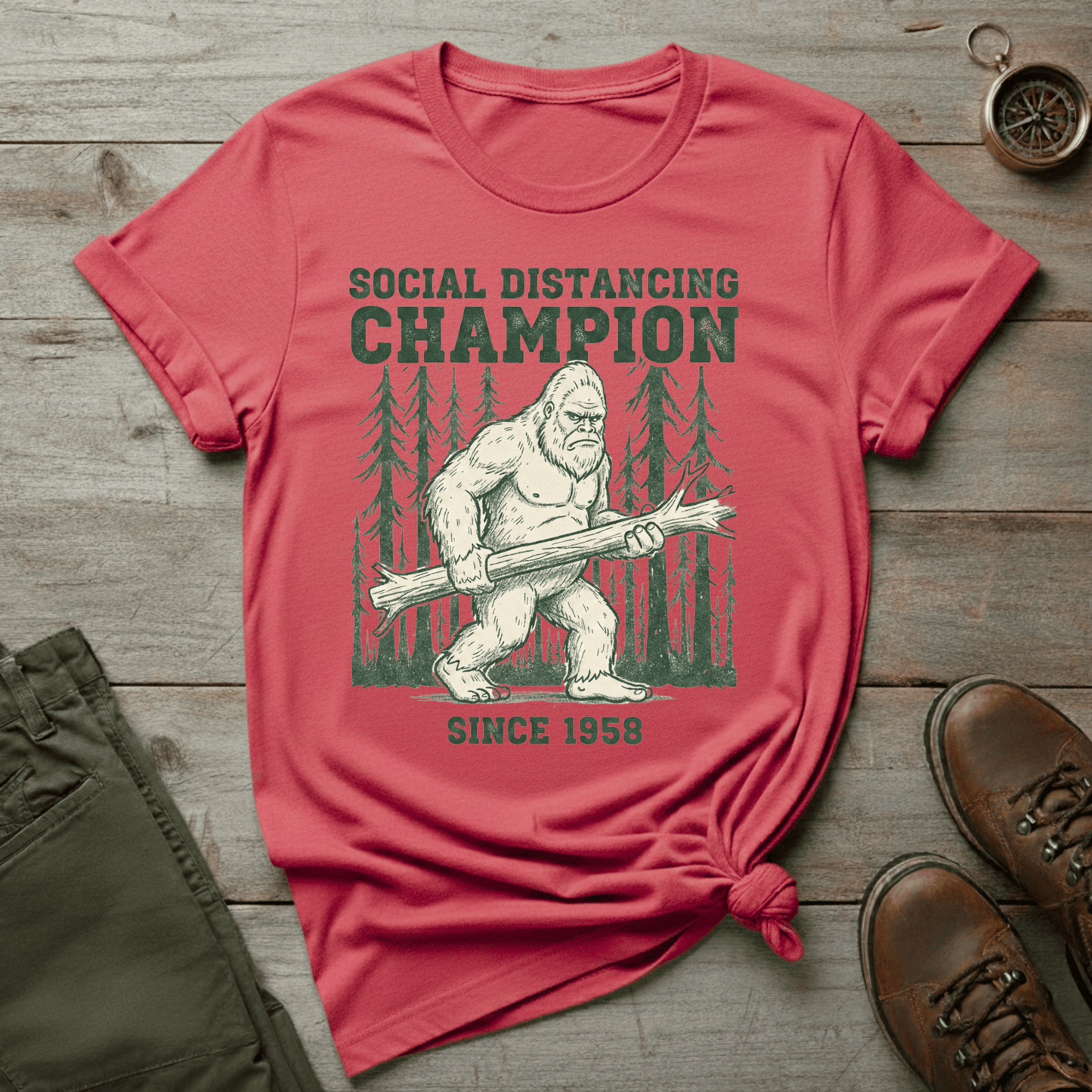 Social Distancing Champion T-Shirt