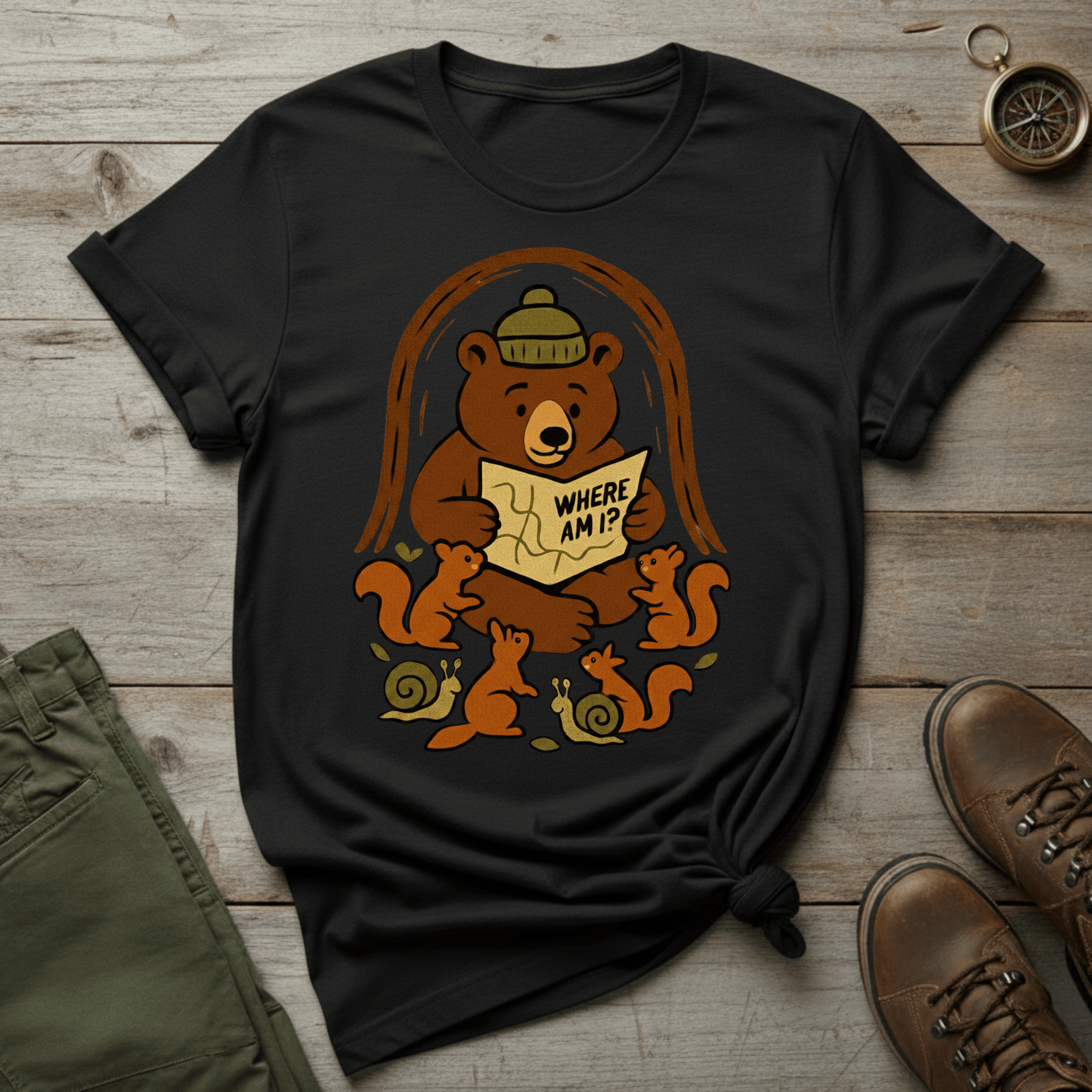 Where Am I? T‑Shirt