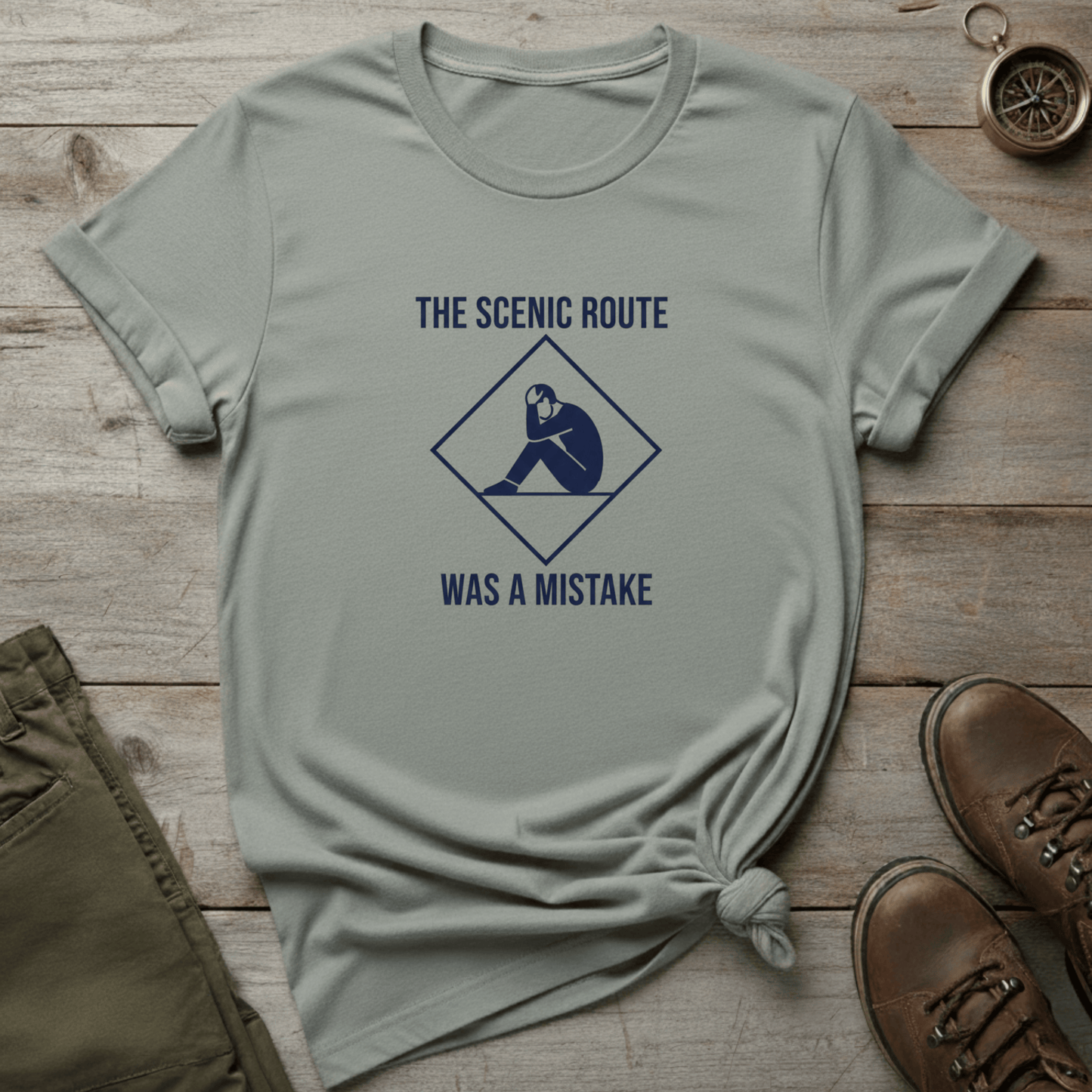 Scenic Route Was a Mistake T-Shirt