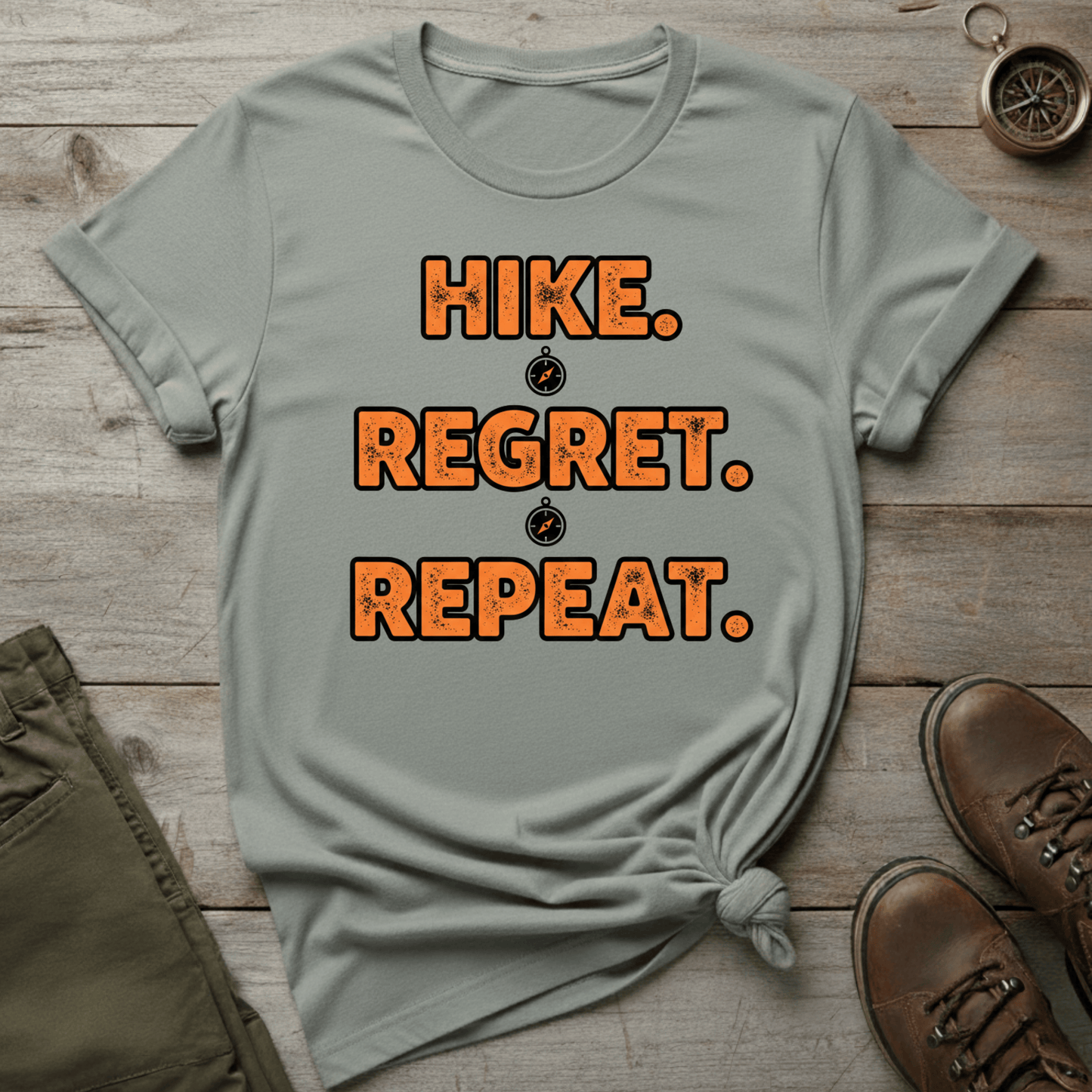 Hike. Regret. Repeat. T-Shirt
