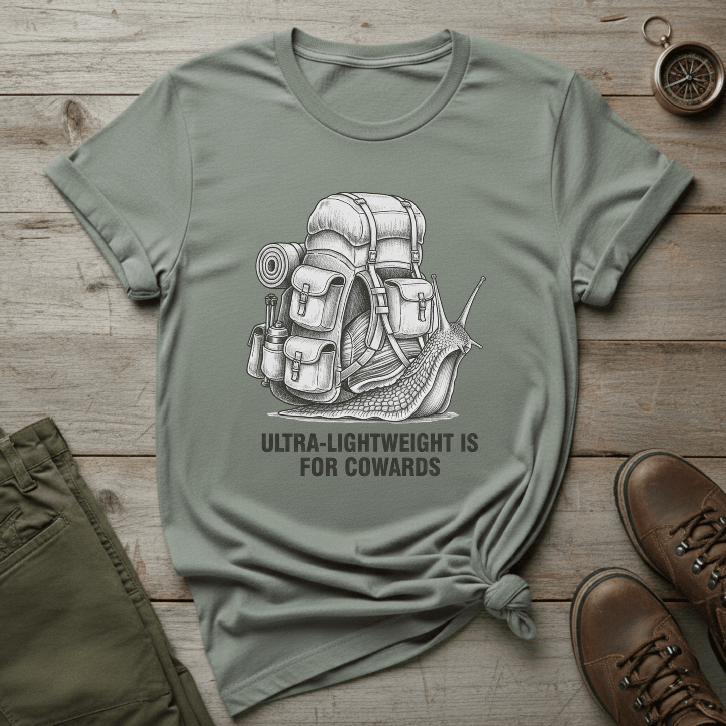 Ultra Lightweight Is For Cowards T-Shirt