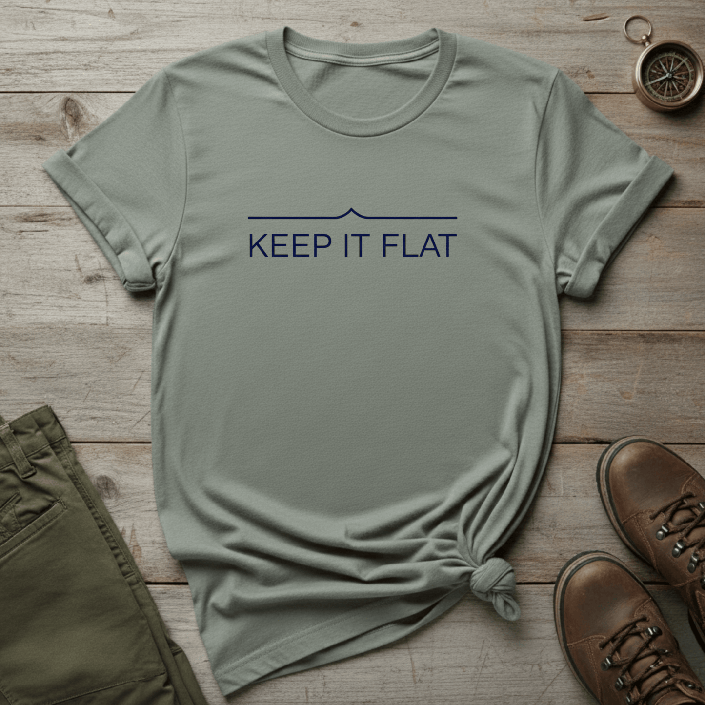 Keep It Flat T-Shirt