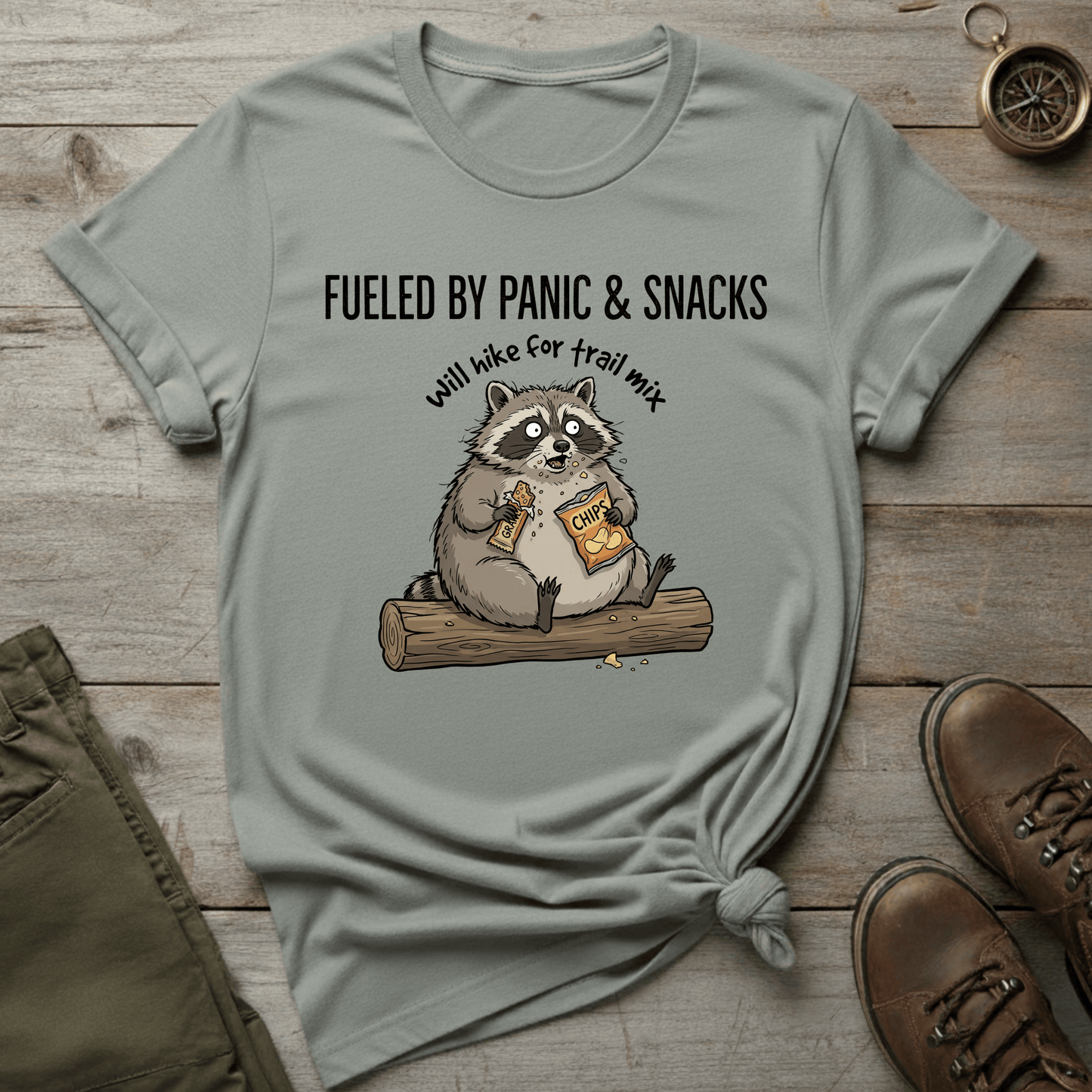 Fueled by Panic & Snacks T-Shirt
