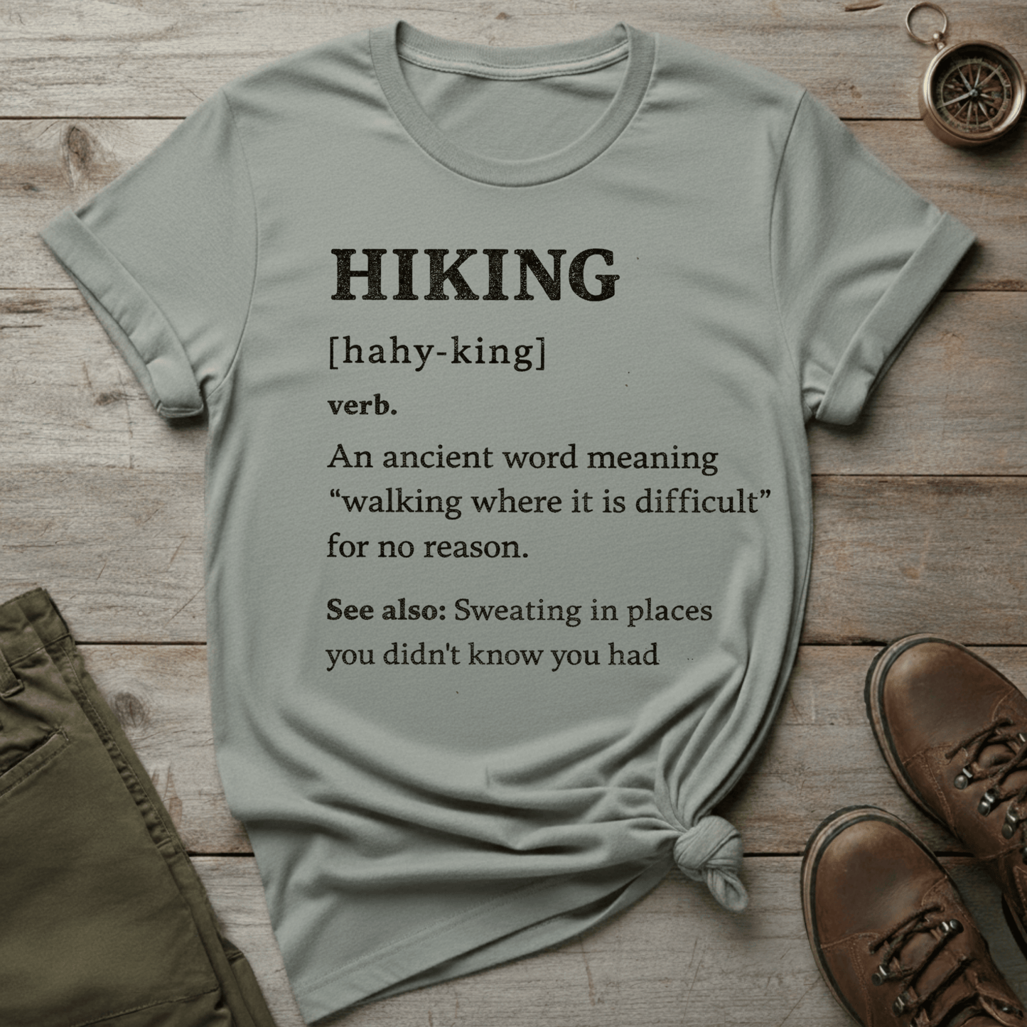 Hiking Definition T‑ Shirt