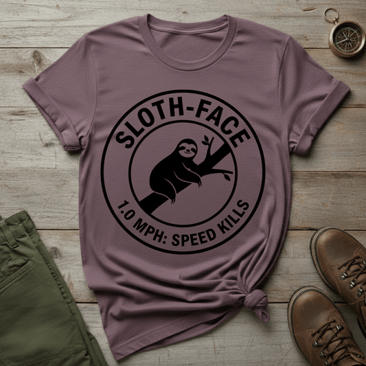 Sloth Face T-Shirt