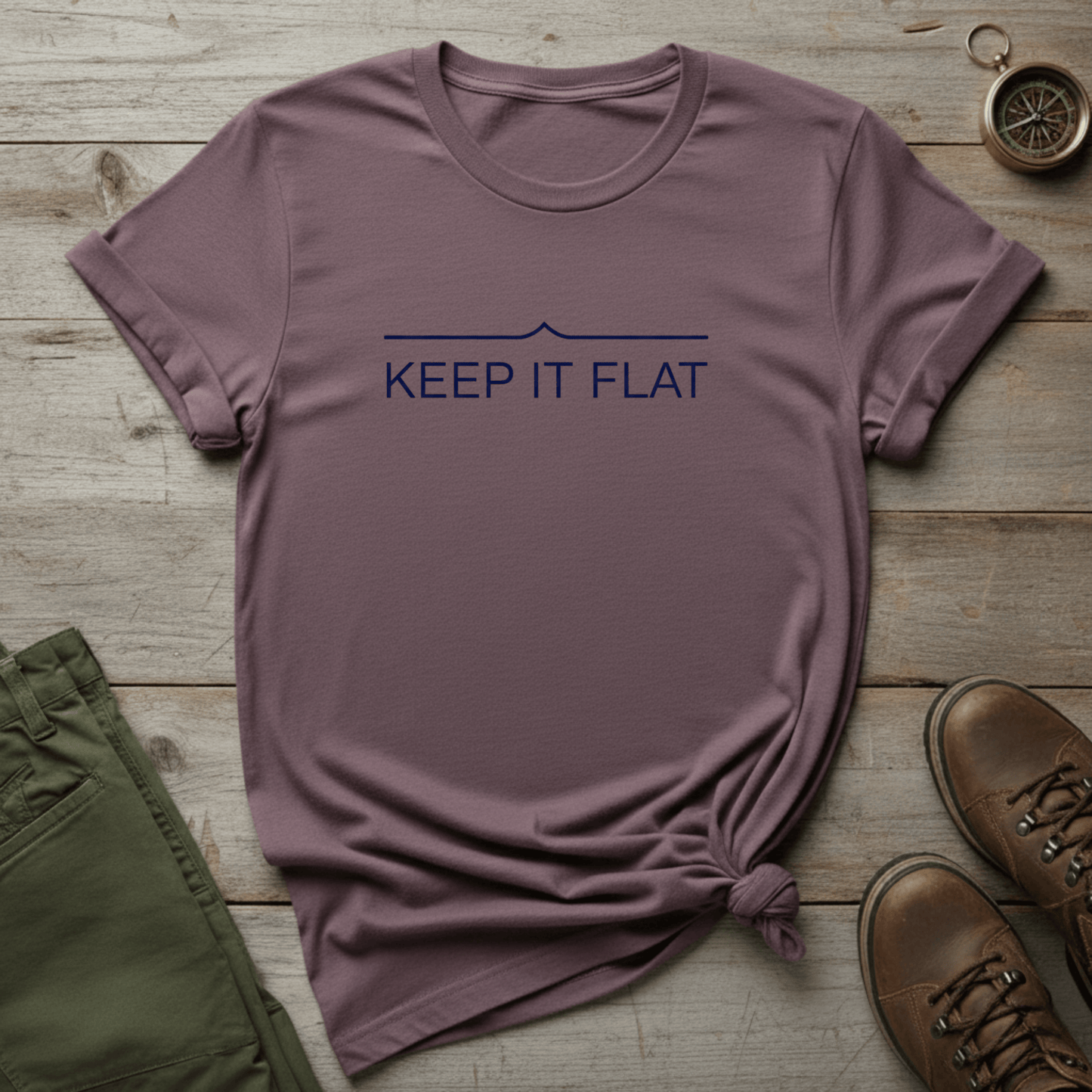 Keep It Flat T-Shirt