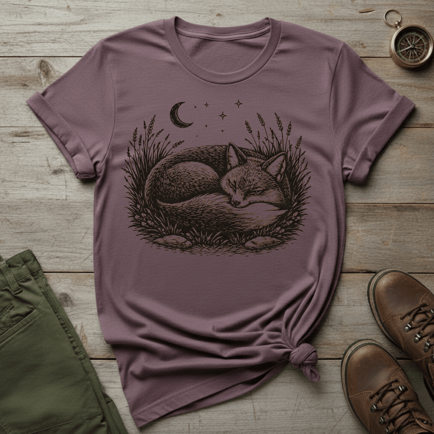 Sleeping Fox T‑Shirt