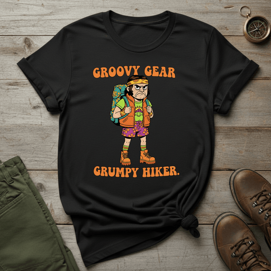 Groovy Gear "Grumpy Hiker" T-Shirt