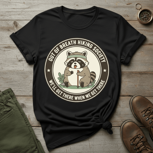 Out Of Breath Hiking Society T-Shirt