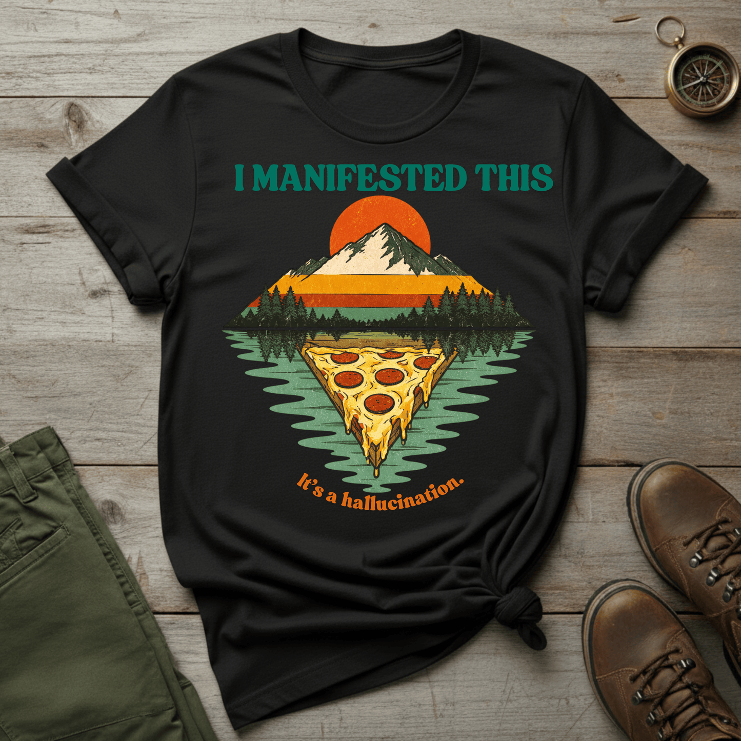 Manifested This Pizza T-Shirt