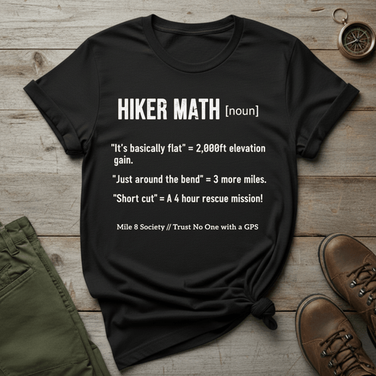 Hiker Math T-shirt