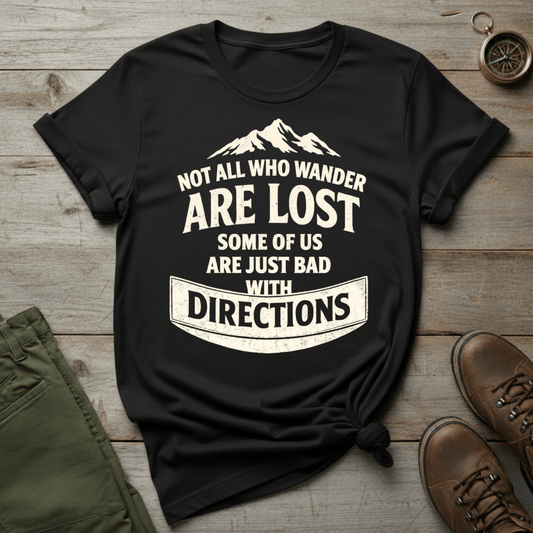 Not All Who Wander Are Lost T-Shirt