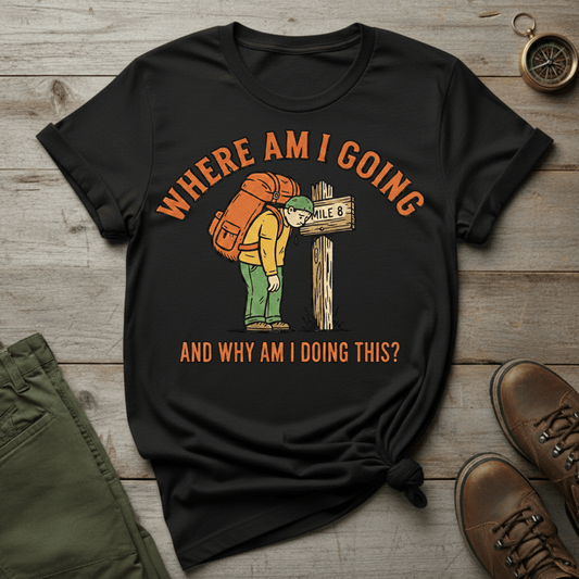 Where Am I Going (And Why Am I Doing This?) T-Shirt