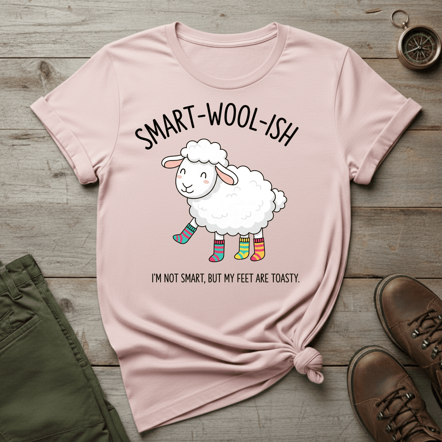 Smart-Wool-ish Sheep T-Shirt