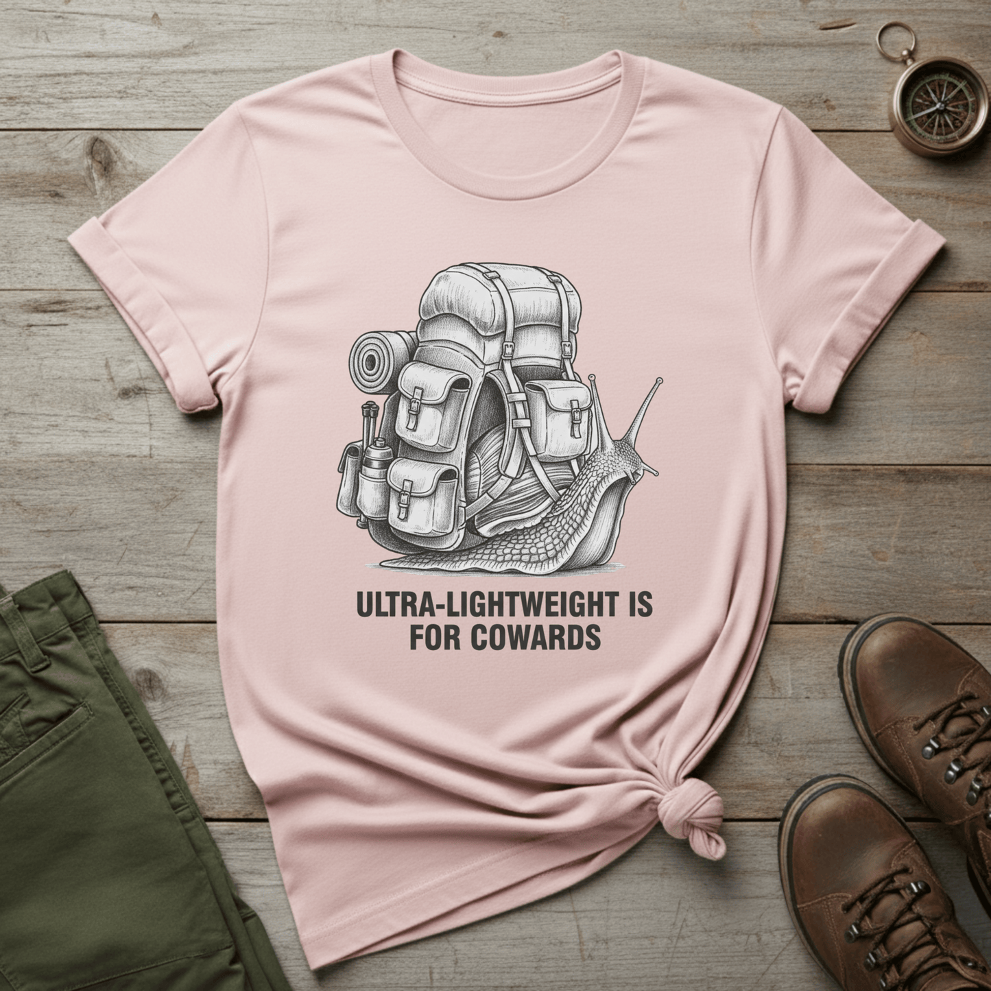 Ultra Lightweight Is For Cowards T-Shirt