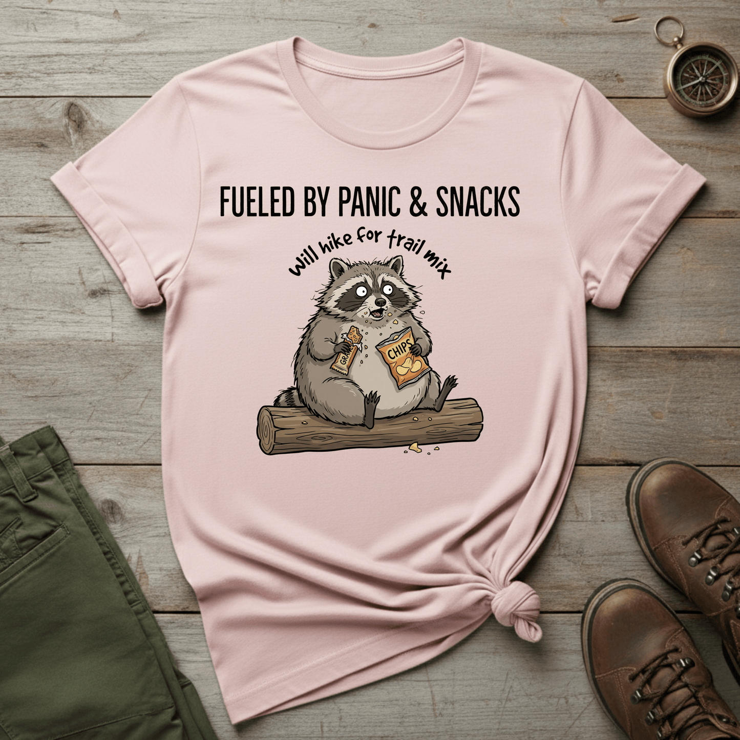 Fueled by Panic & Snacks T-Shirt