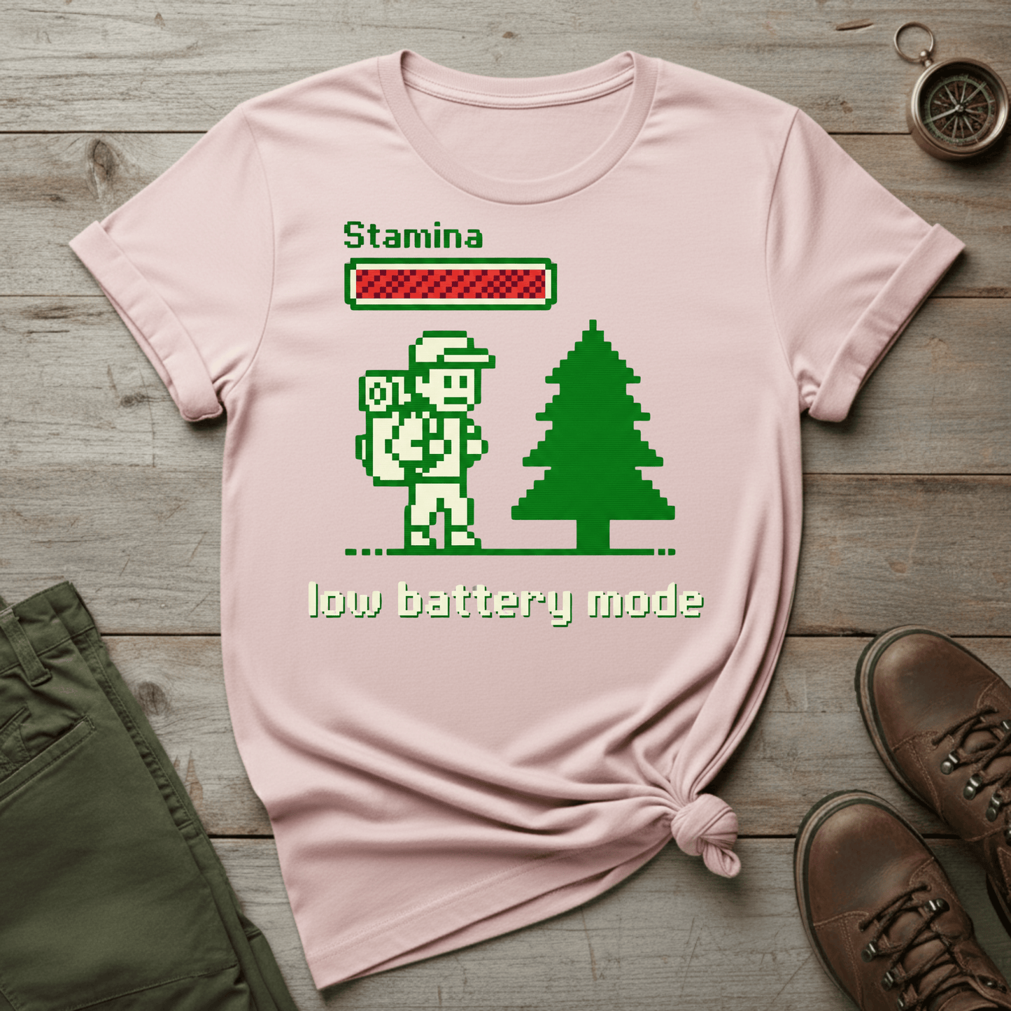 Low Battery Mode T-Shirt