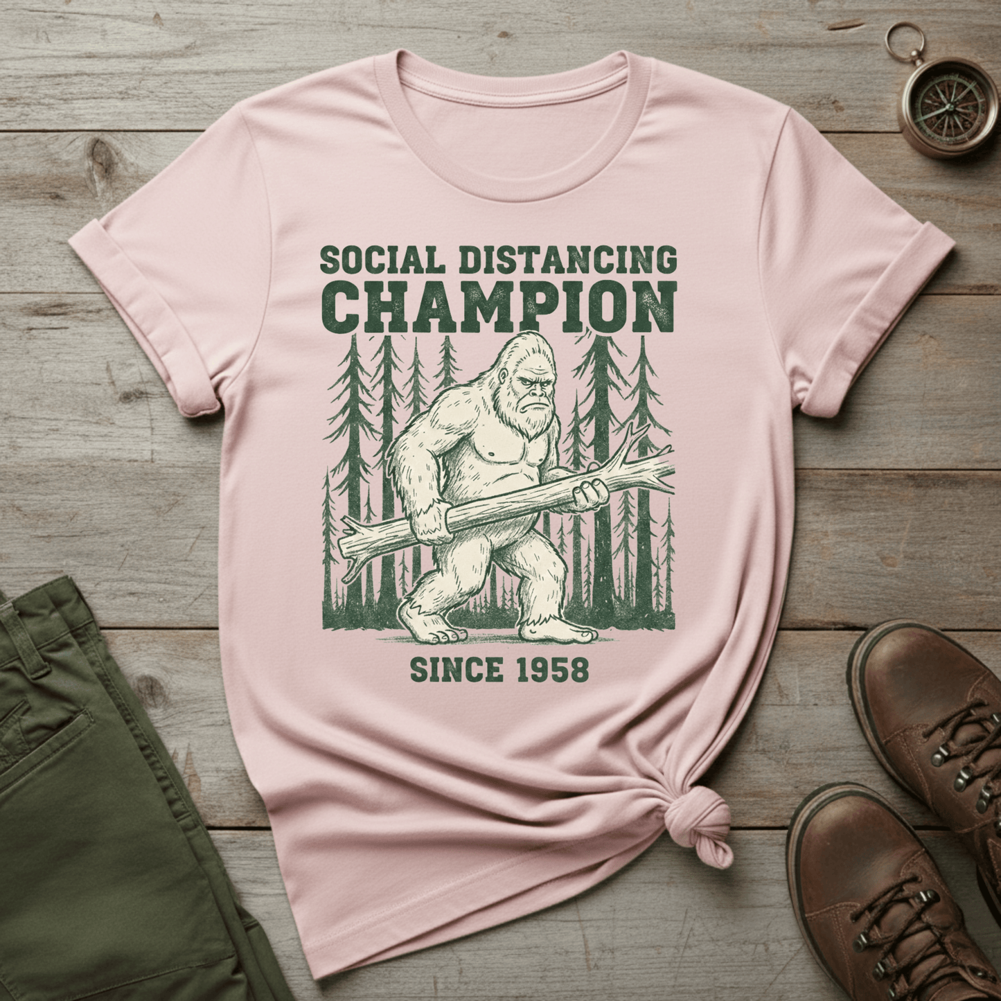 Social Distancing Champion T-Shirt