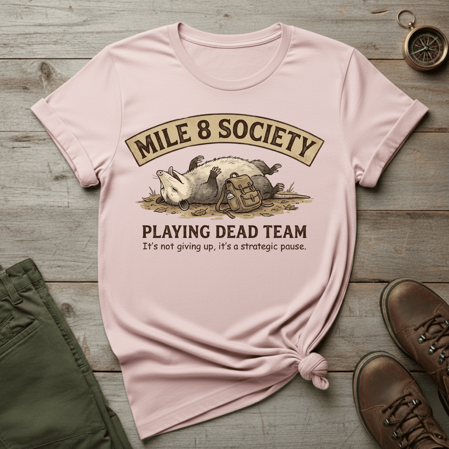 Playing Dead Team T-shirt