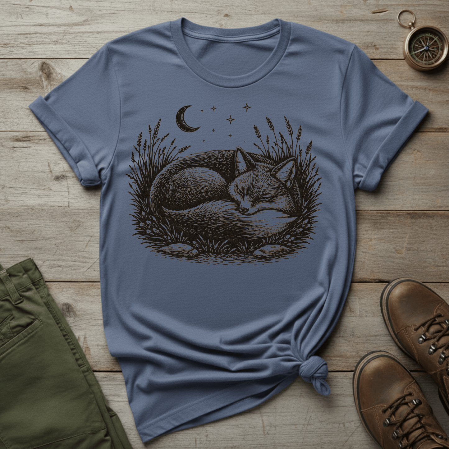 Sleeping Fox T‑Shirt