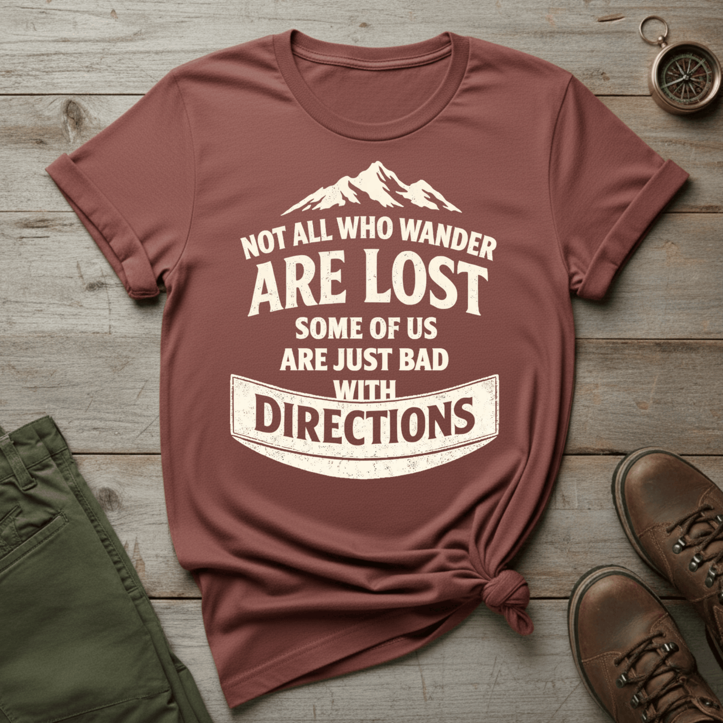 Not All Who Wander Are Lost T-Shirt