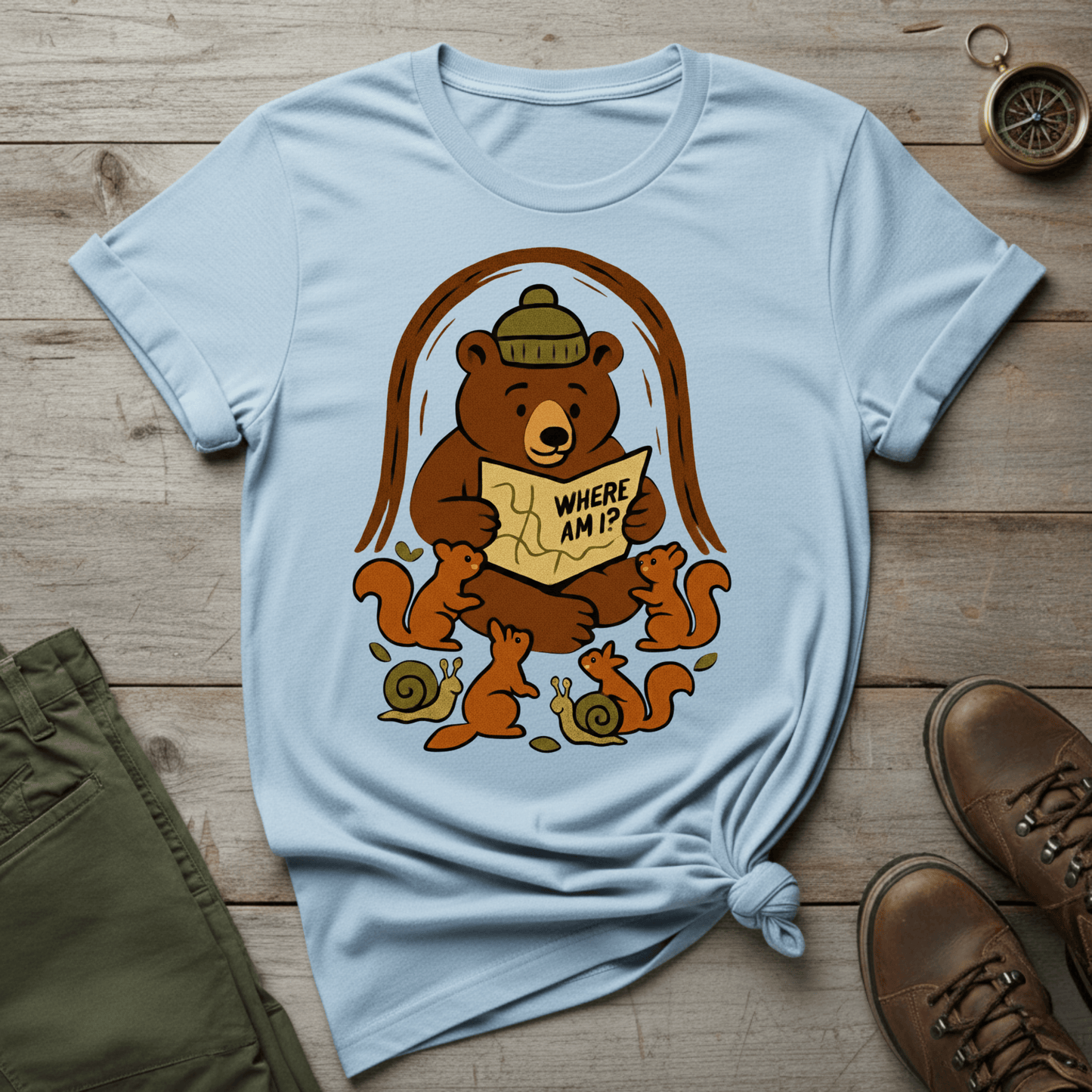 Where Am I? T‑Shirt