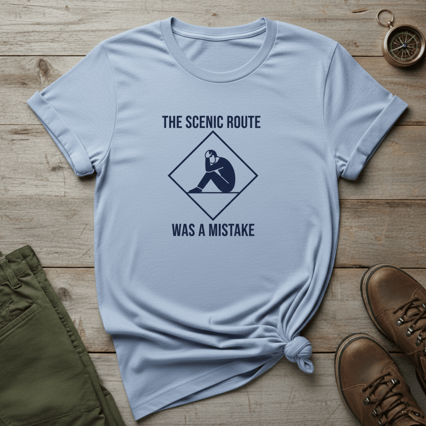 Scenic Route Was a Mistake T-Shirt