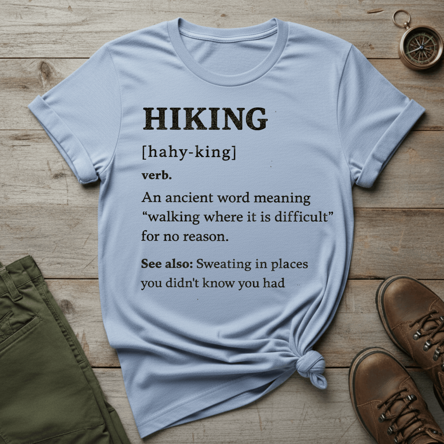 Hiking Definition T‑ Shirt