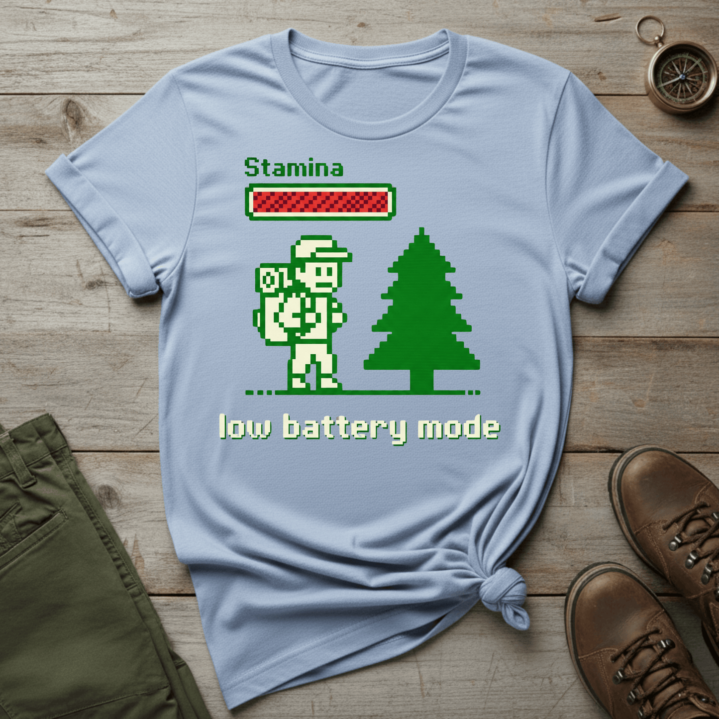 Low Battery Mode T-Shirt