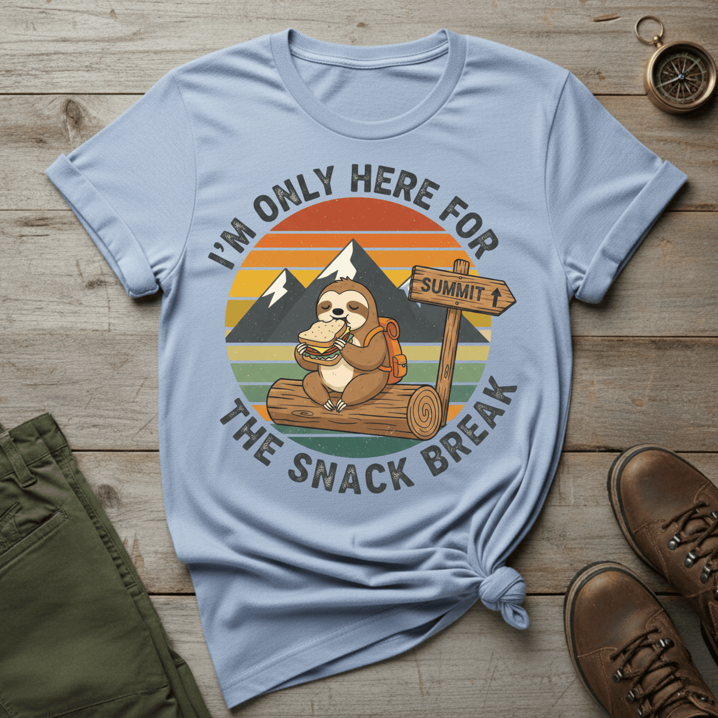 I'm Only Here For The Snack Break T-Shirt
