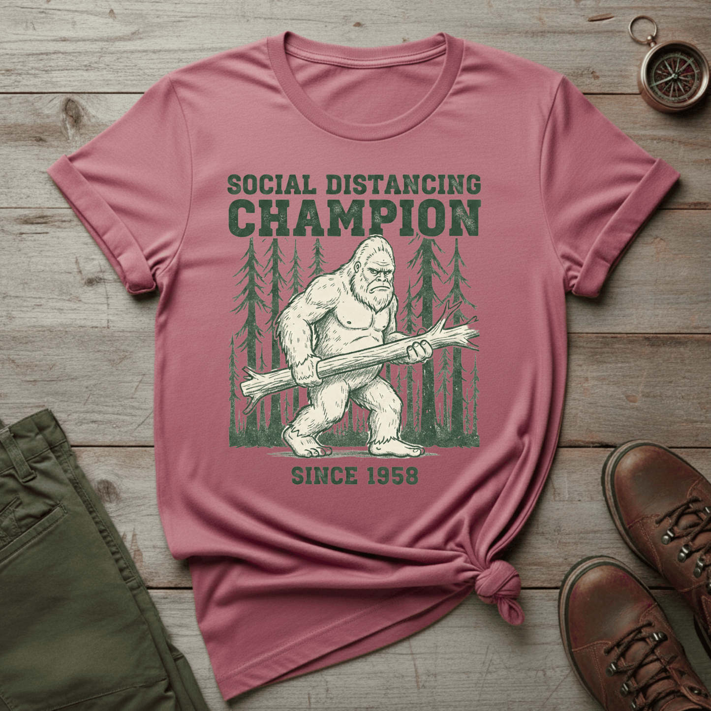 Social Distancing Champion T-Shirt