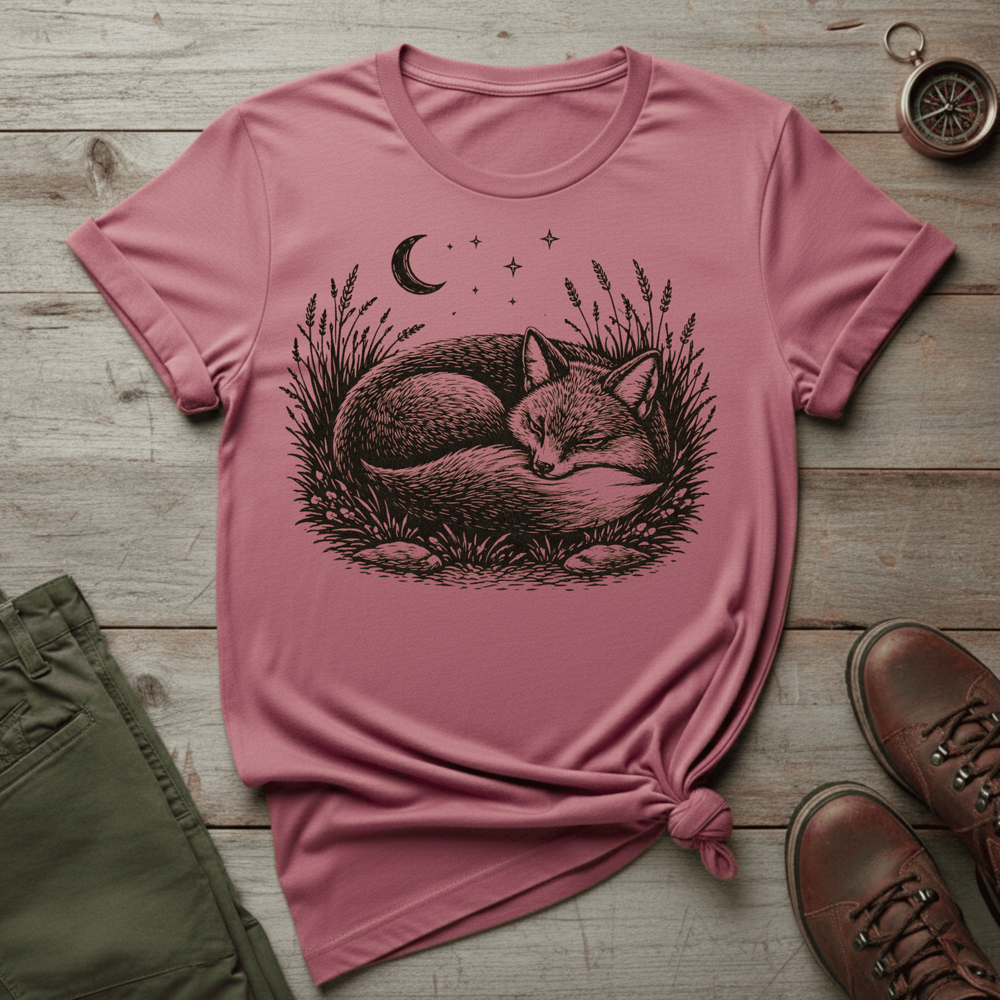 Sleeping Fox T‑Shirt