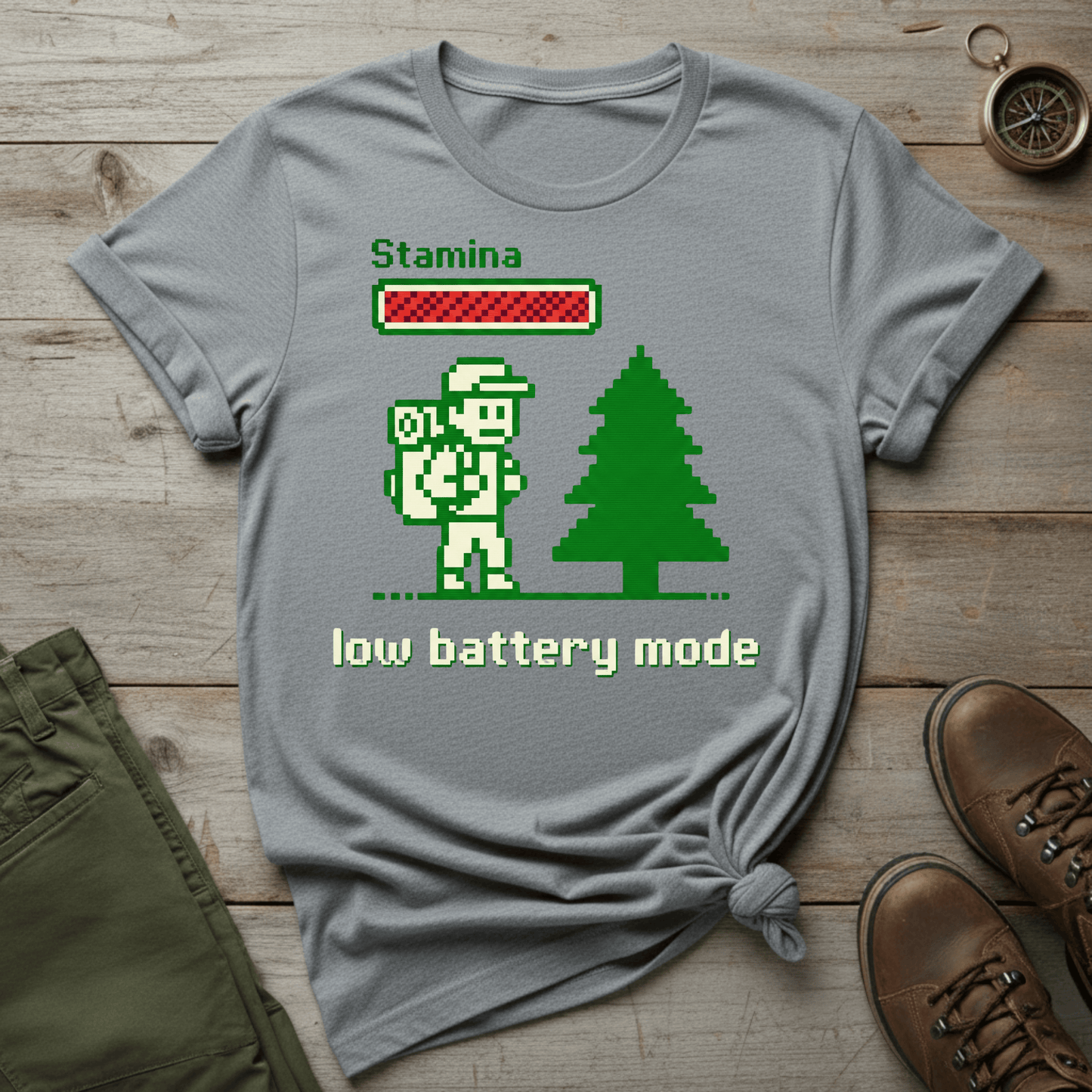 Low Battery Mode T-Shirt
