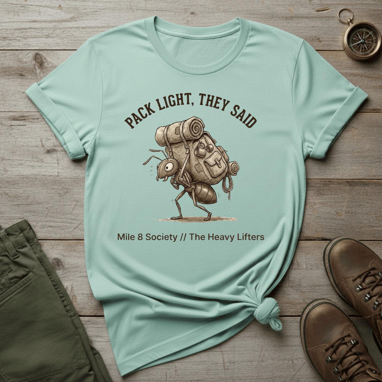 Pack Light They Said T-Shirt