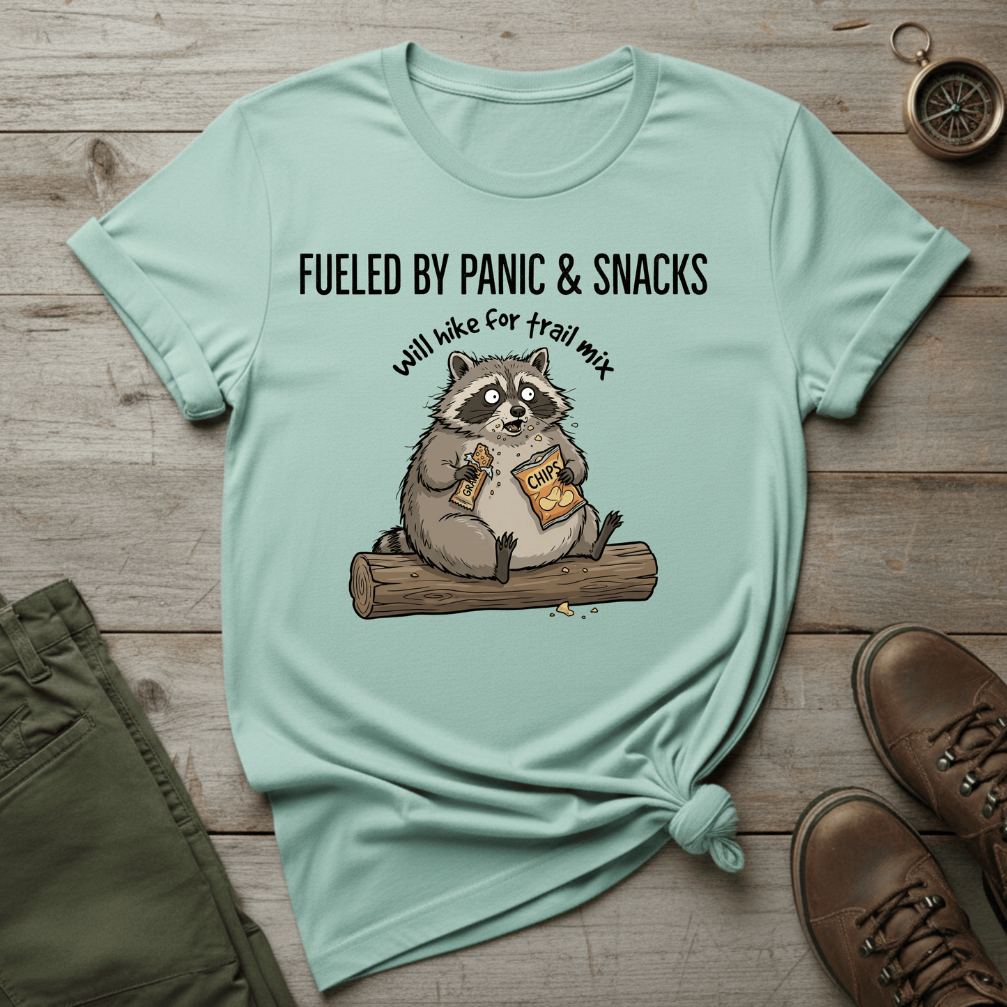 Fueled by Panic & Snacks T-Shirt