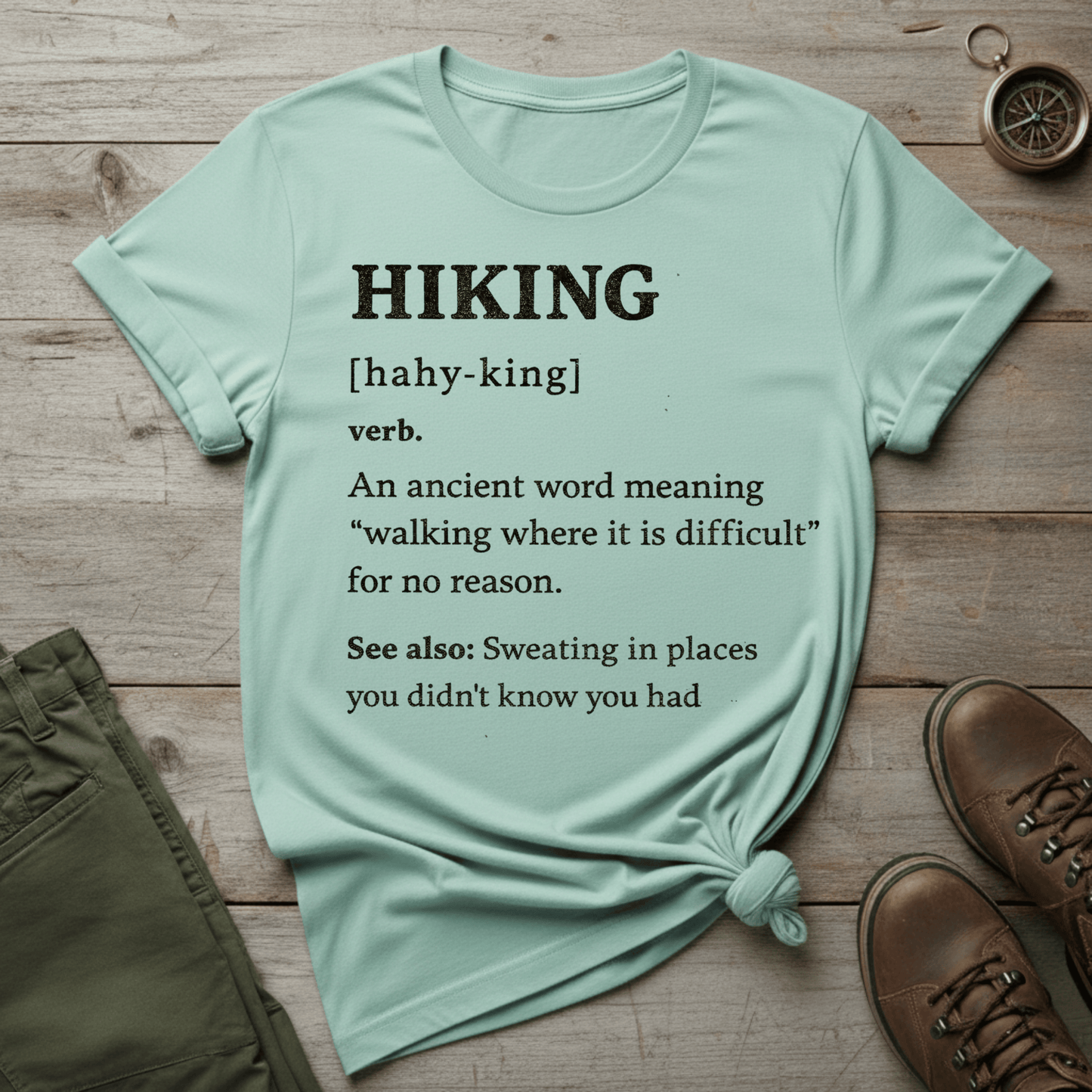 Hiking Definition T‑ Shirt