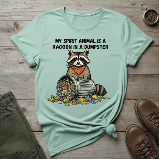 Raccoon In A Dumpster T-Shirt