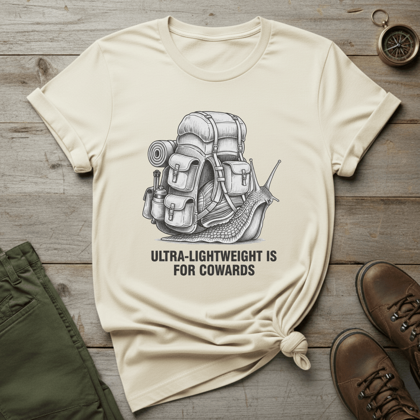 Ultra Lightweight Is For Cowards T-Shirt