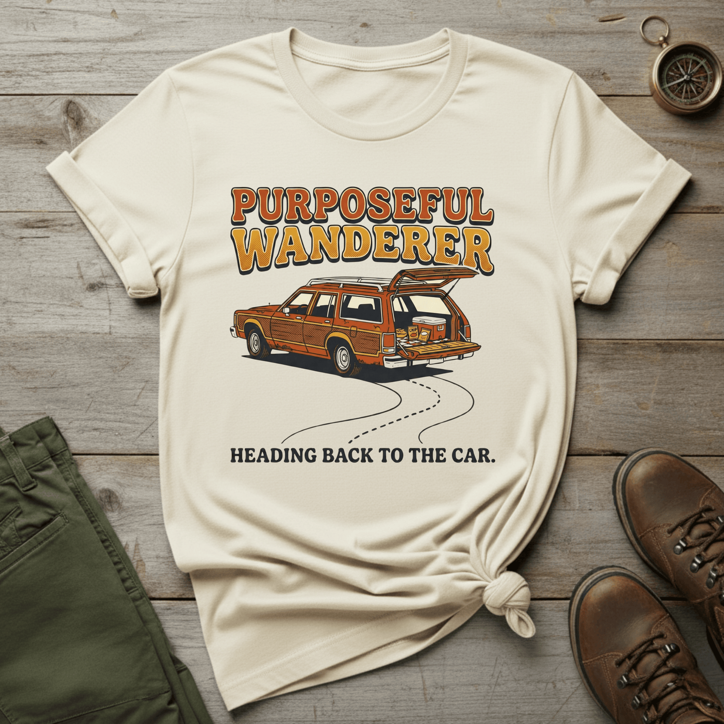 Purposeful Wanderer T-shirt